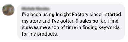 First Sale Success Review 4